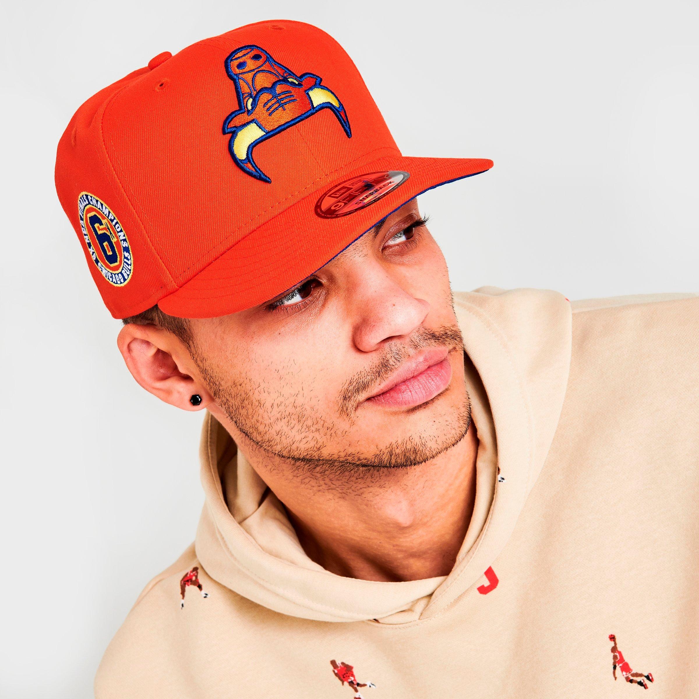 chicago bulls hat upside down