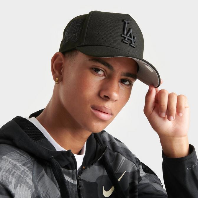 Black la deals snapback hat