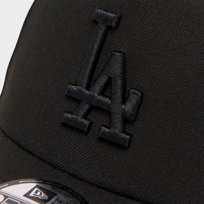 Los Angeles Dodgers MLB 9FORTY Black Snapback Hat in Black/Black by New Era
