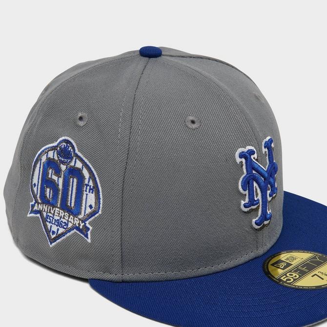 New York Mets REPEAT BIG-ONE Black Fitted Hat by New Era