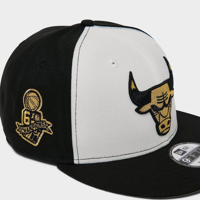 White and gold hot sale chicago bulls hat