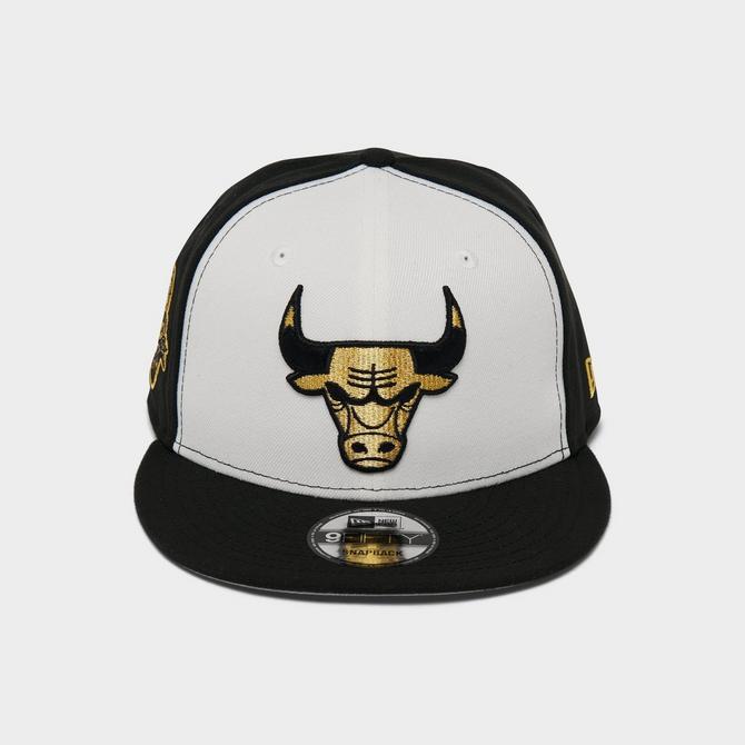 Black and gold store chicago bulls hat