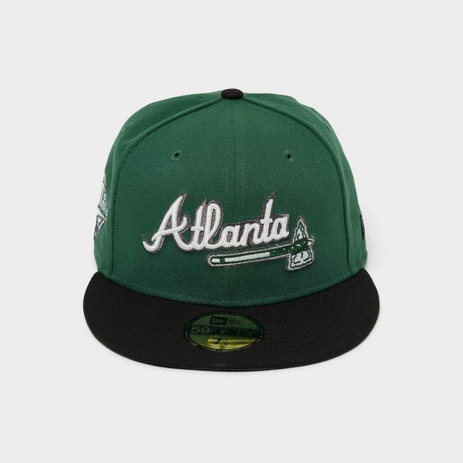 Atlanta Braves Dark Green New Era 59Fifty Fitted 7 1/2