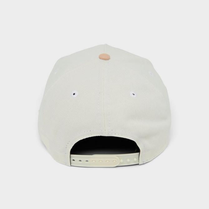 Back view of New Era New York Yankees MLB 9FORTY Snapback Hat in Chrome/Gold Click to zoom