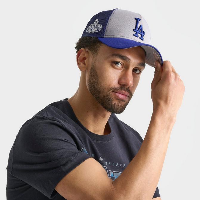 New era dodgers trucker hat online