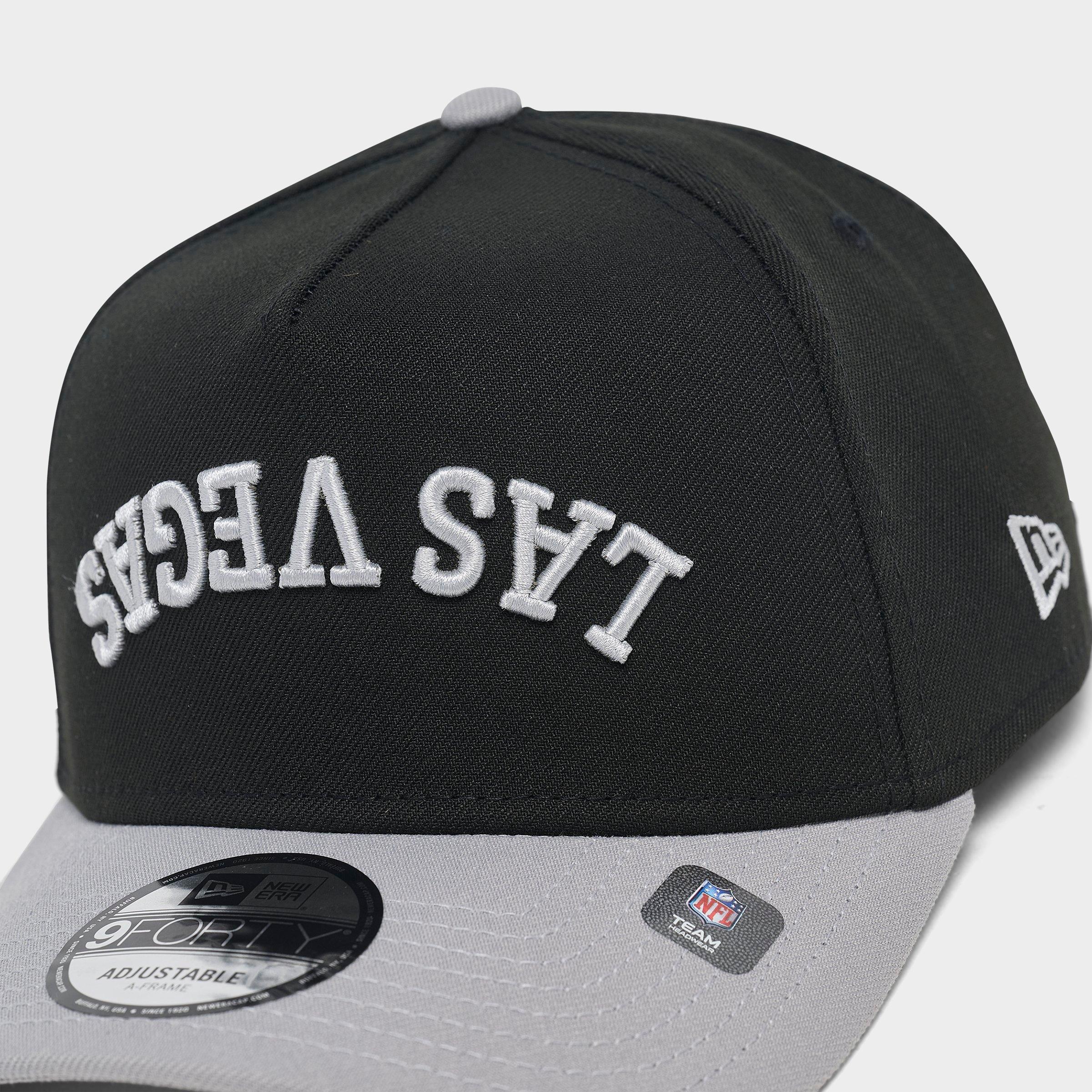 New Era Vegas Raiders NFL 9FORTY Upside Down A-Frame Snapback Hat