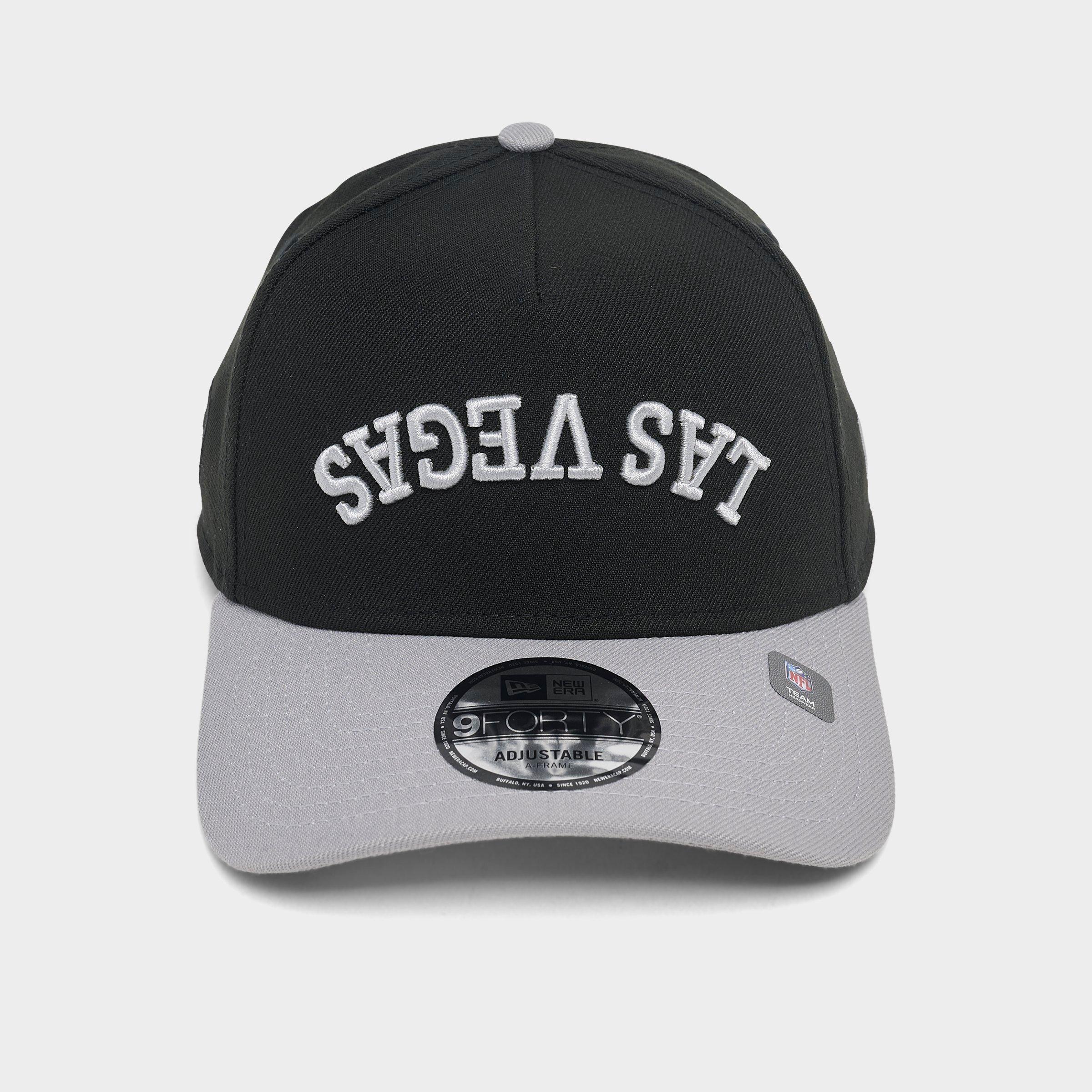 New Era Vegas Raiders NFL 9FORTY Upside Down A-Frame Snapback Hat