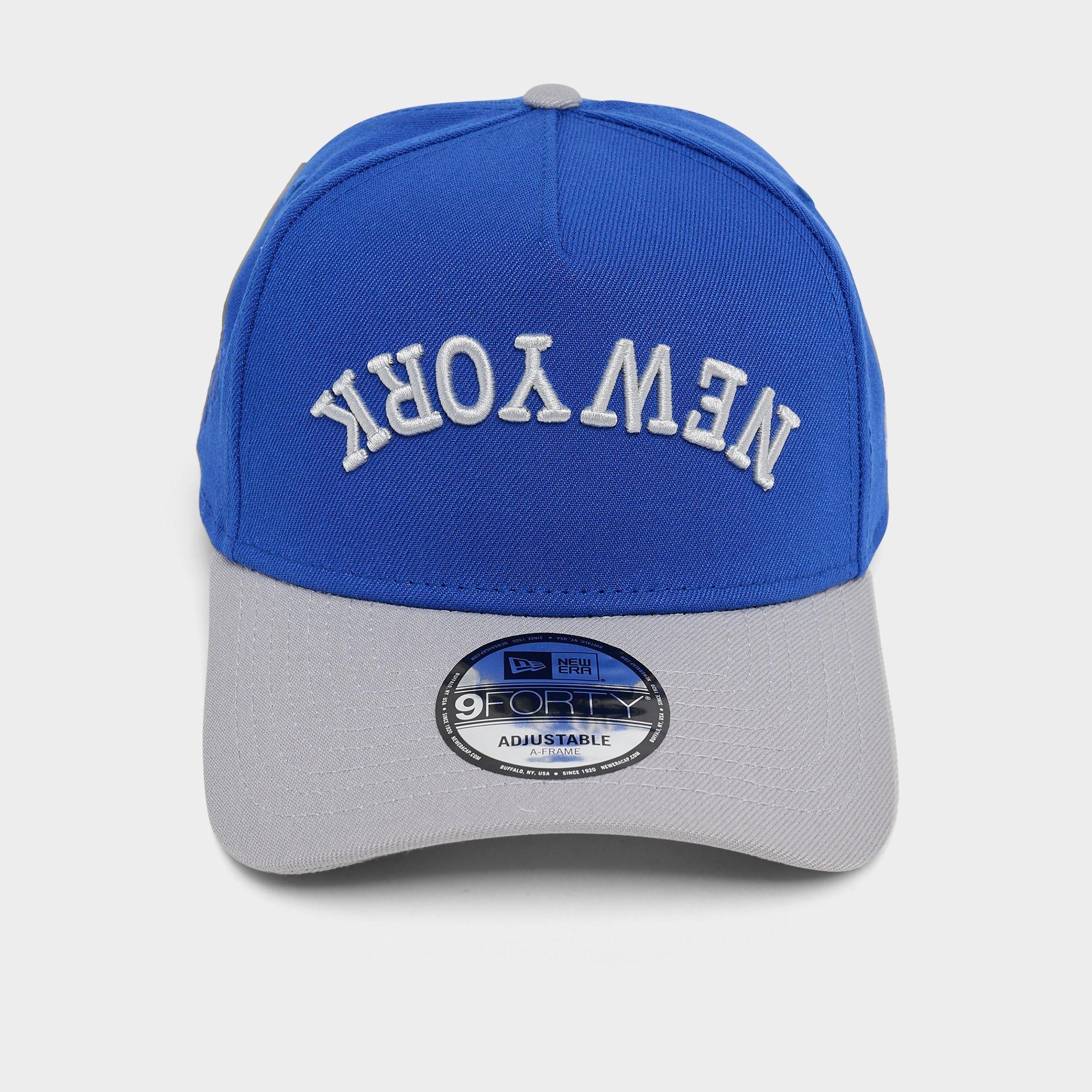 New Era New York Knicks NBA Upside Down 9FORTY A-Frame Snapback Hat