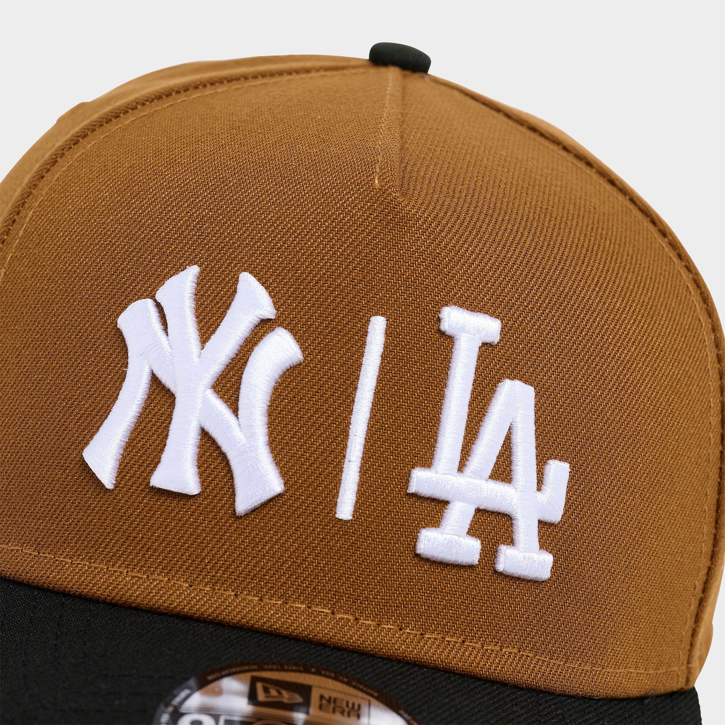 New Era New York Yankees Los Angeles Dodgers MLB 9FORTY A-Frame Snapback Hat