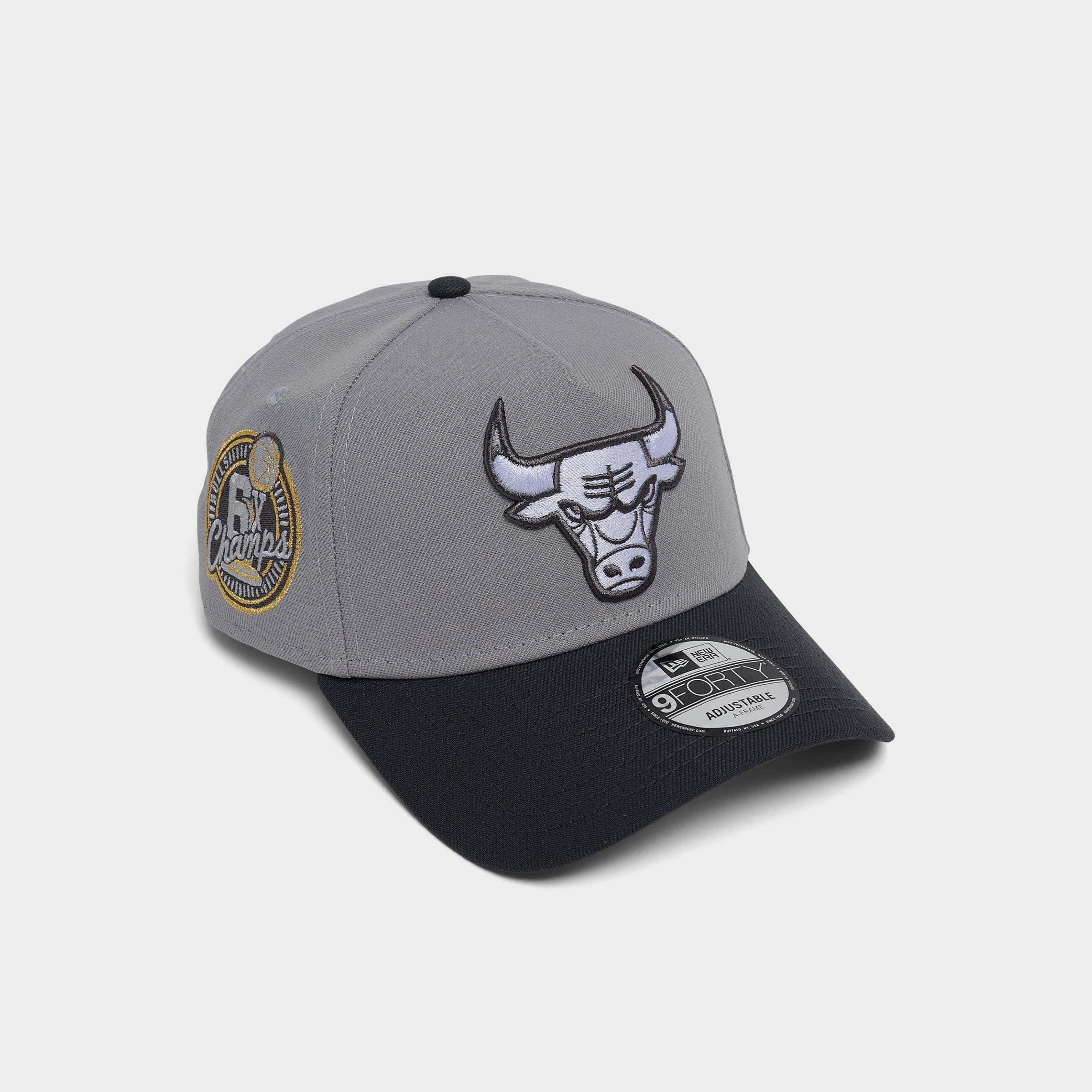 New Era Chicago Bulls NBA 6-Time Champs 9FORTY A-Frame Snapback Hat