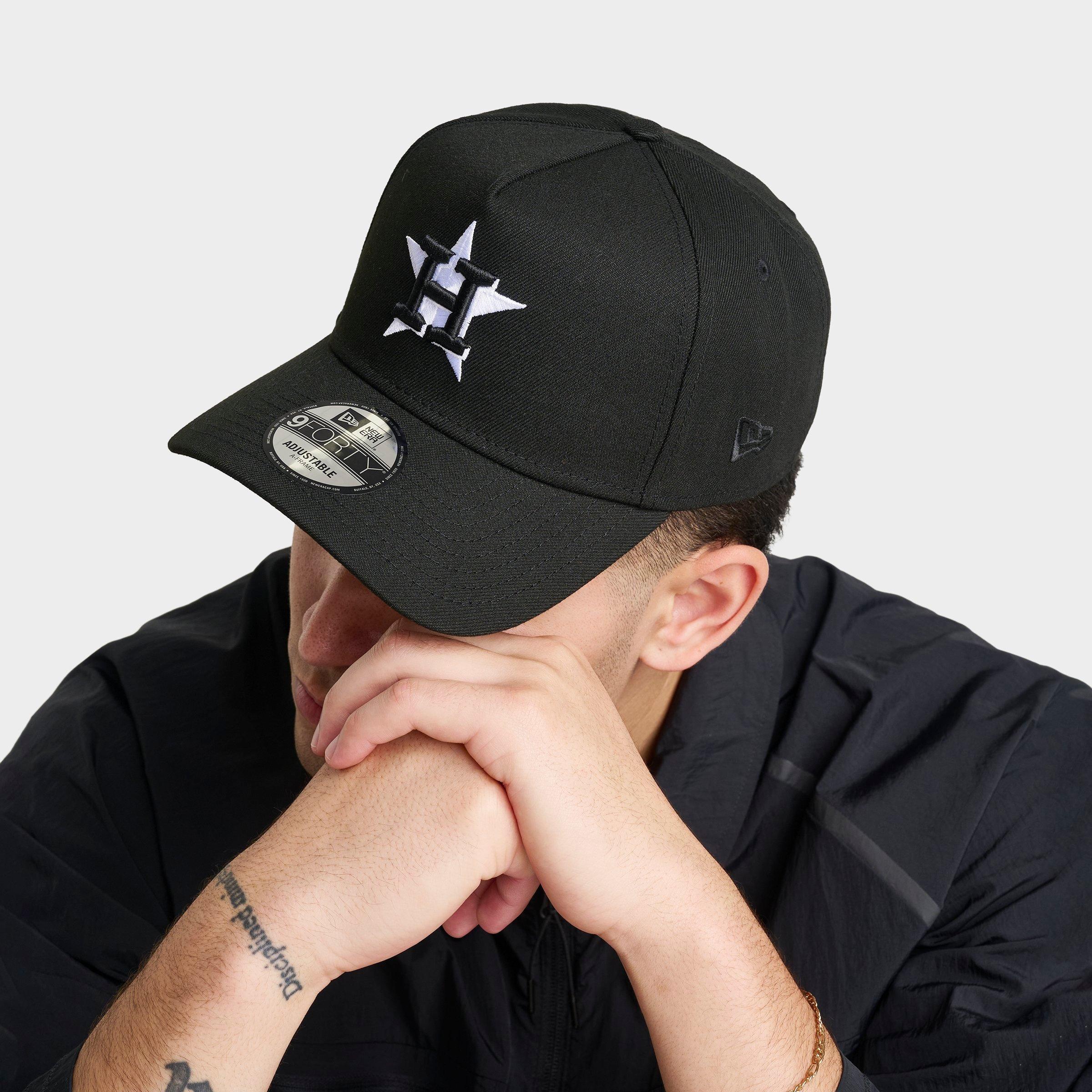 New Era Houston Astros MLB 9FORTY Monochrome Snapback Hat | Finish