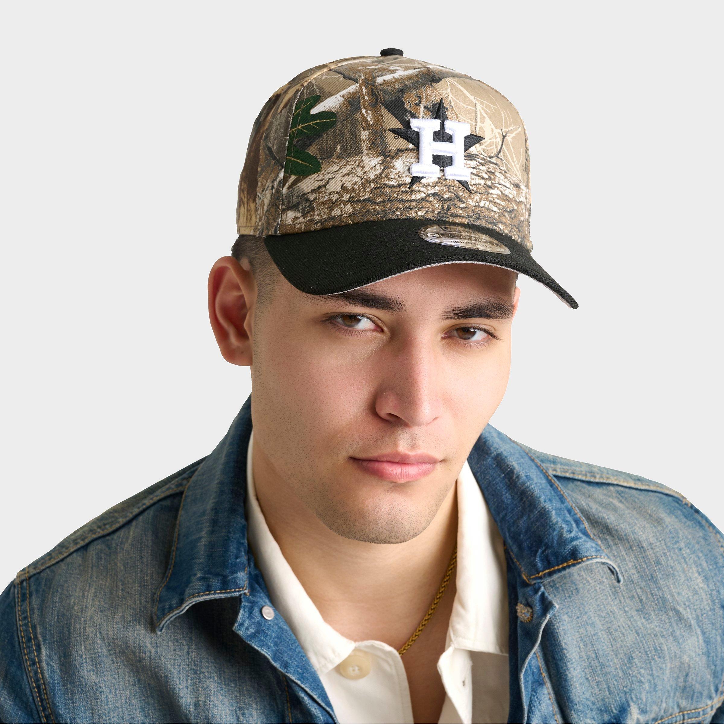New Era Houston Astros MLB Camo 9FORTY A-Frame Snapback Hat