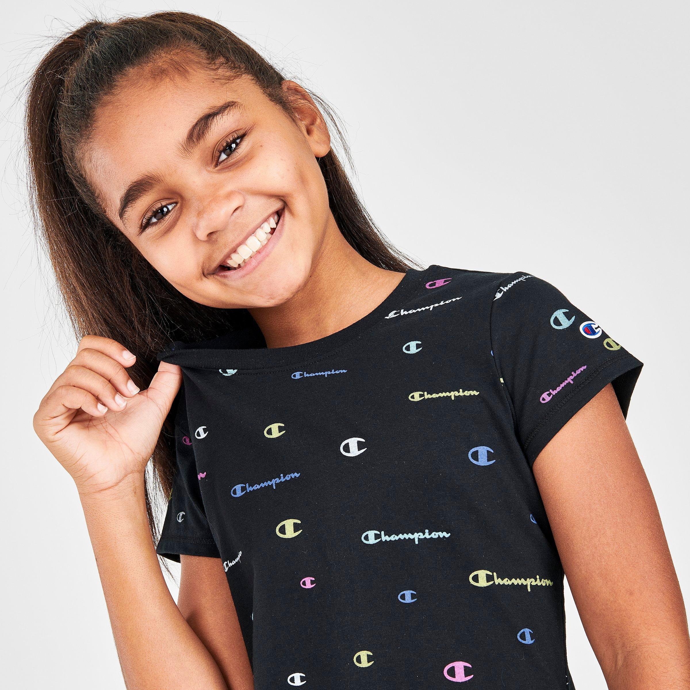 girls champion t shirt