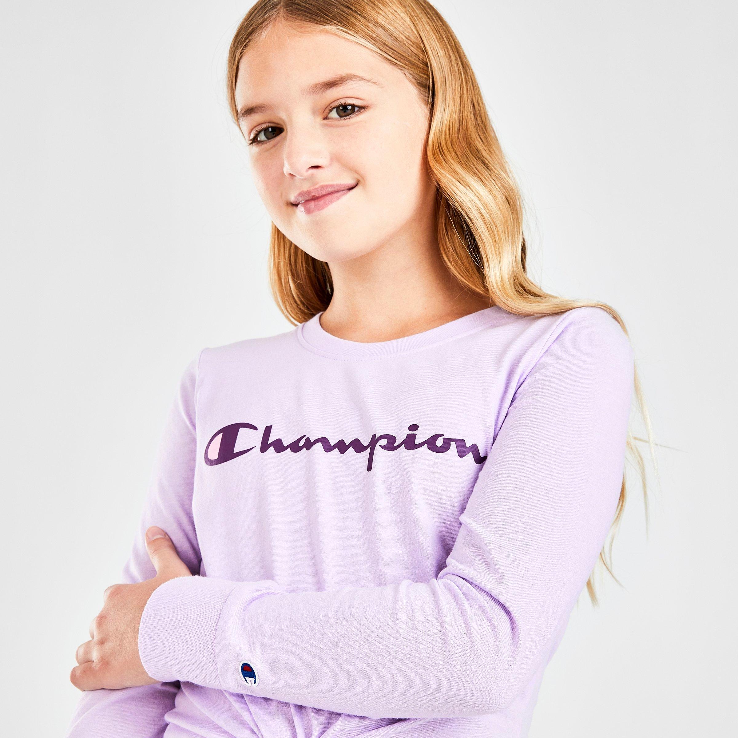 champion girl t shirt