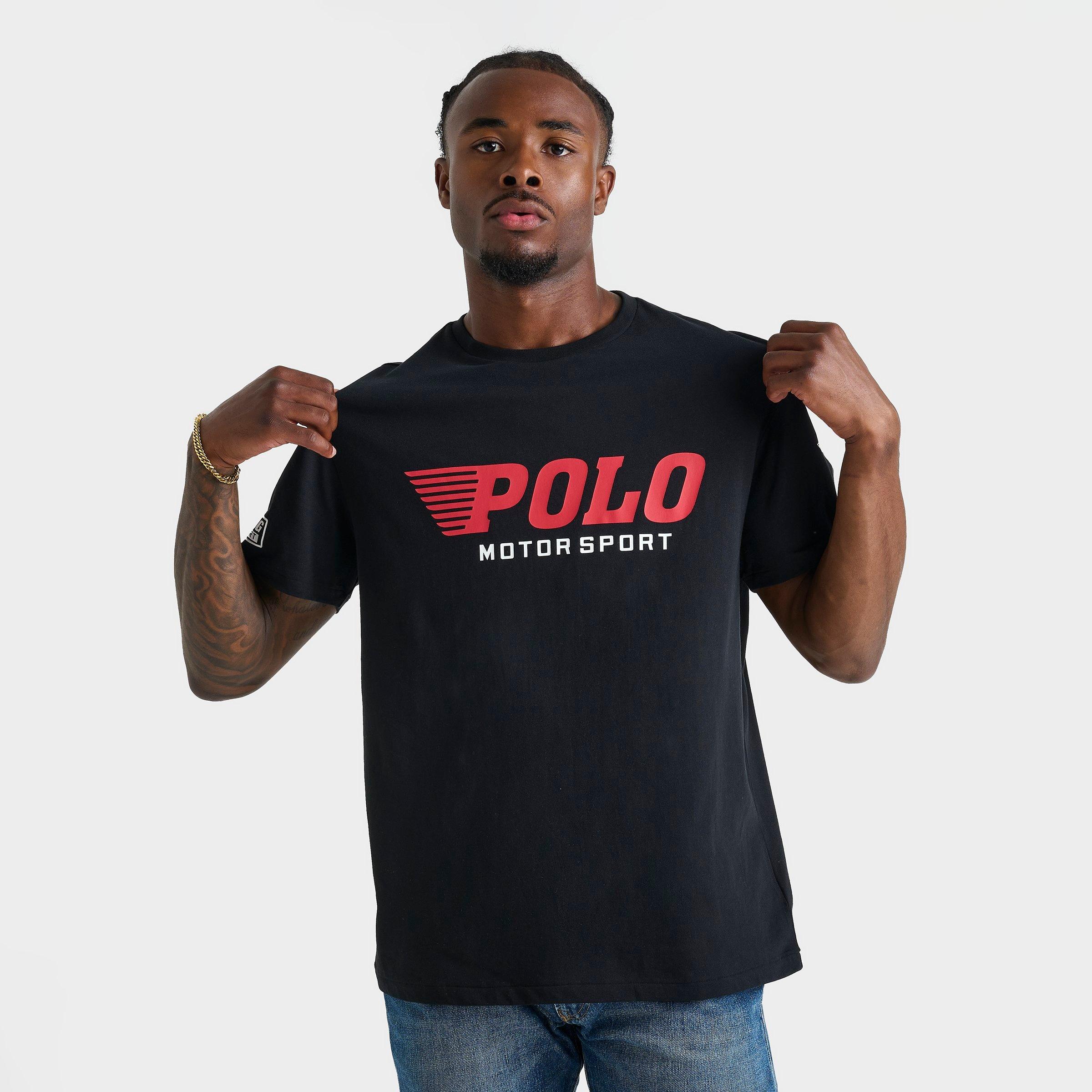 新着！POLO Ralph Lauren☆MotorsportsプリントTシャツ Men's Polo Ralph Lauren Motorsport Graphic T-Shirt | Finish Line