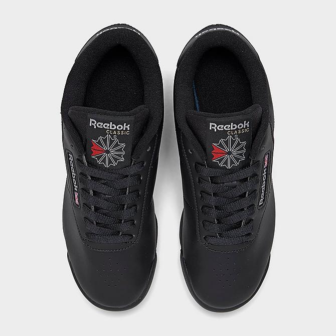 Back view of Women's Reebok Princess Casual Shoes in Black Click to zoom