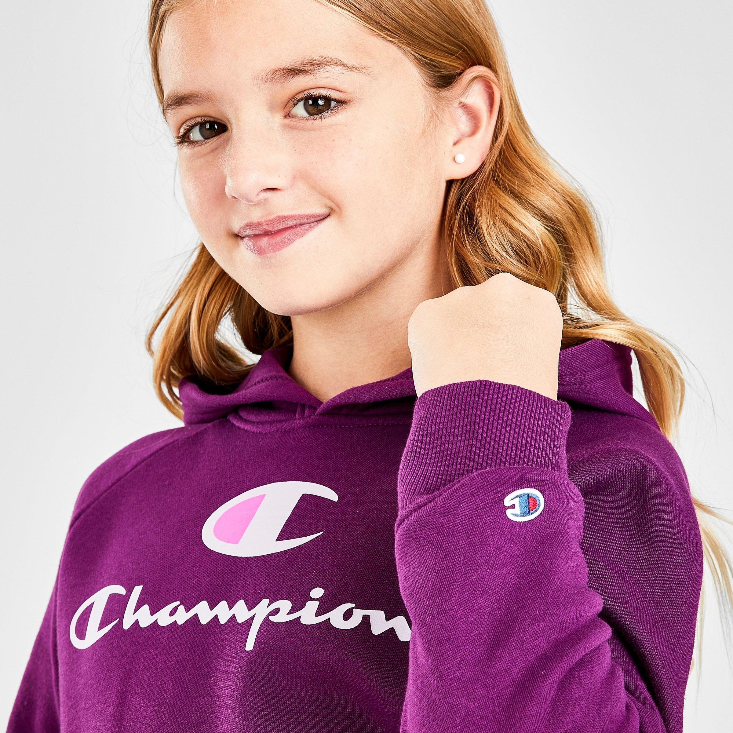 champion lilac pullover hoodie