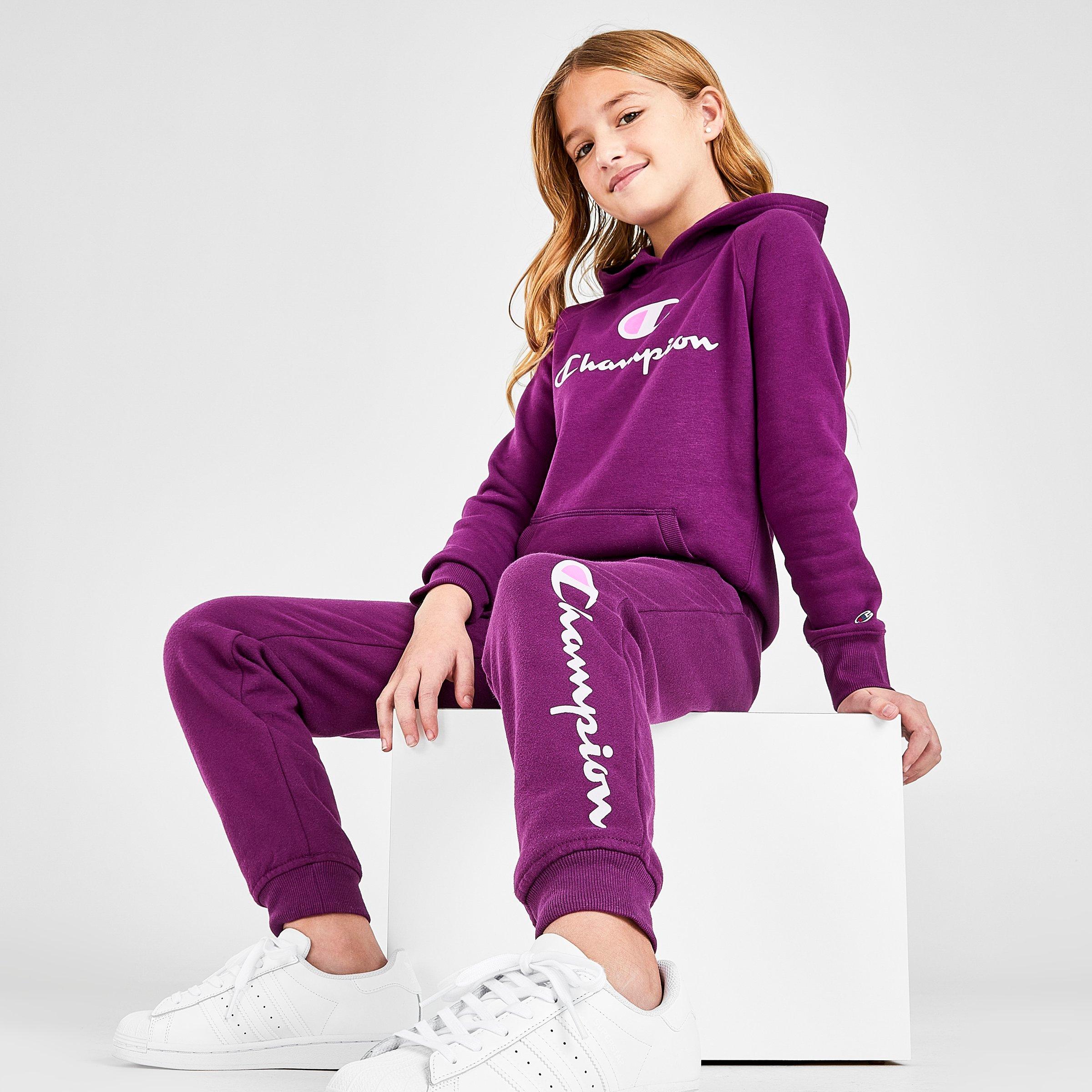 champion script fleece jogger pants