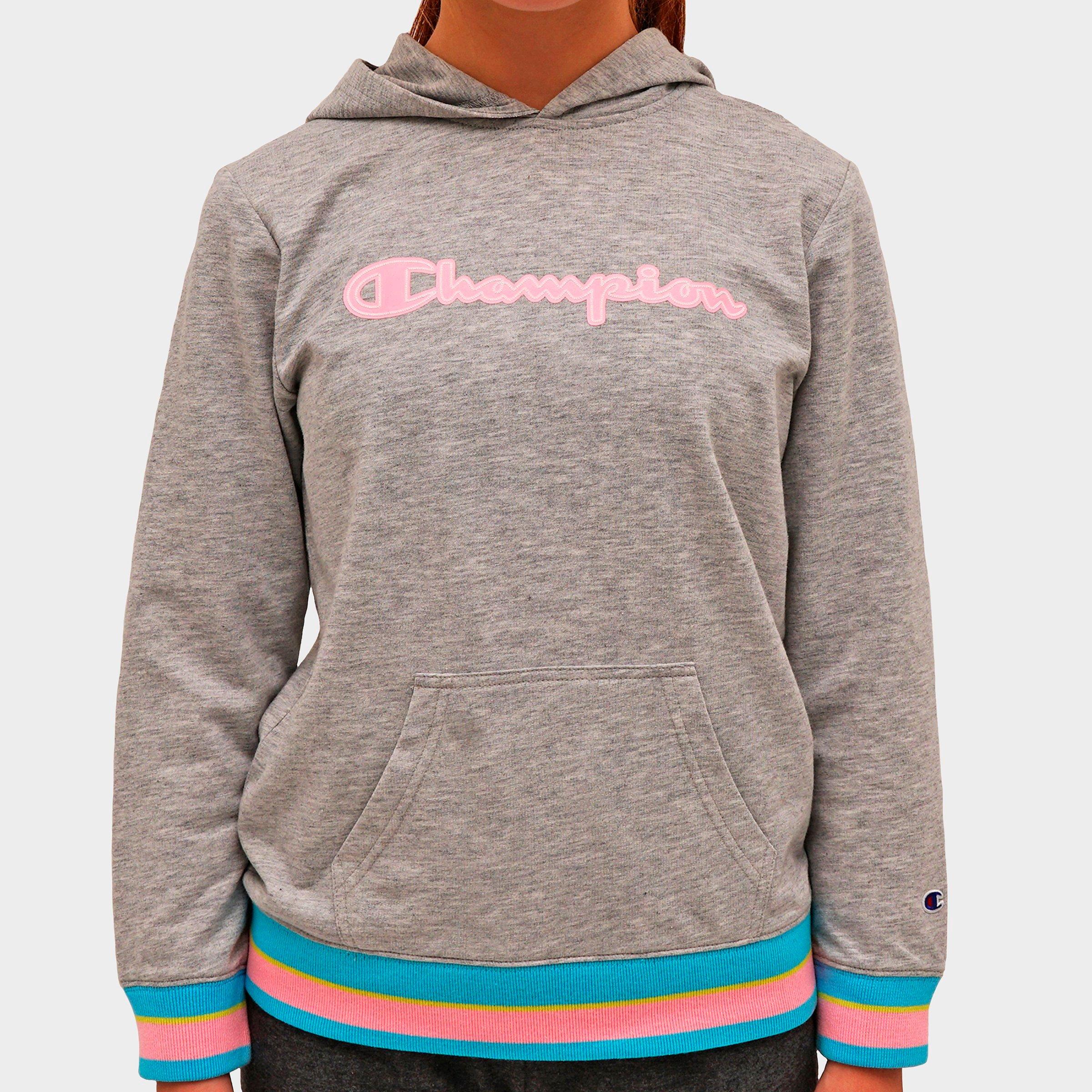 girls grey champion hoodie