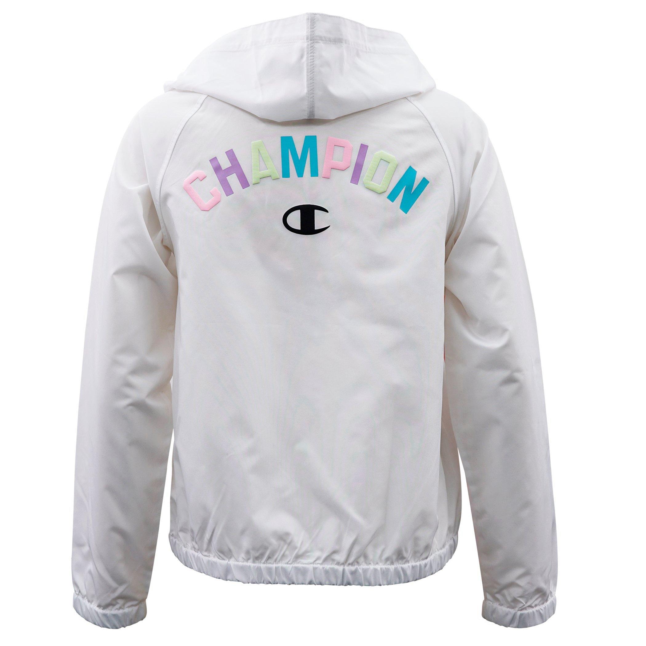 white girls champion hoodie