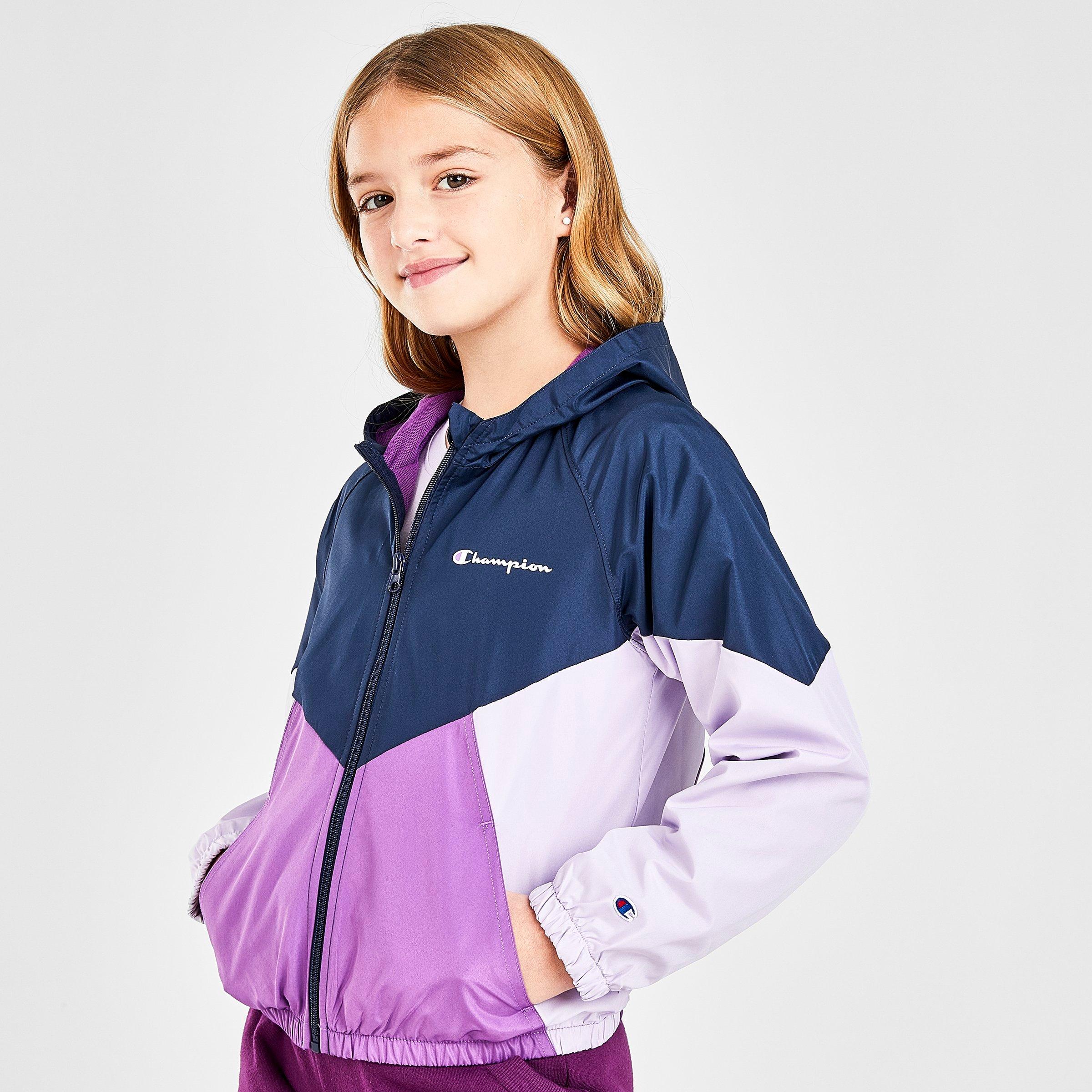 champion navy windbreaker