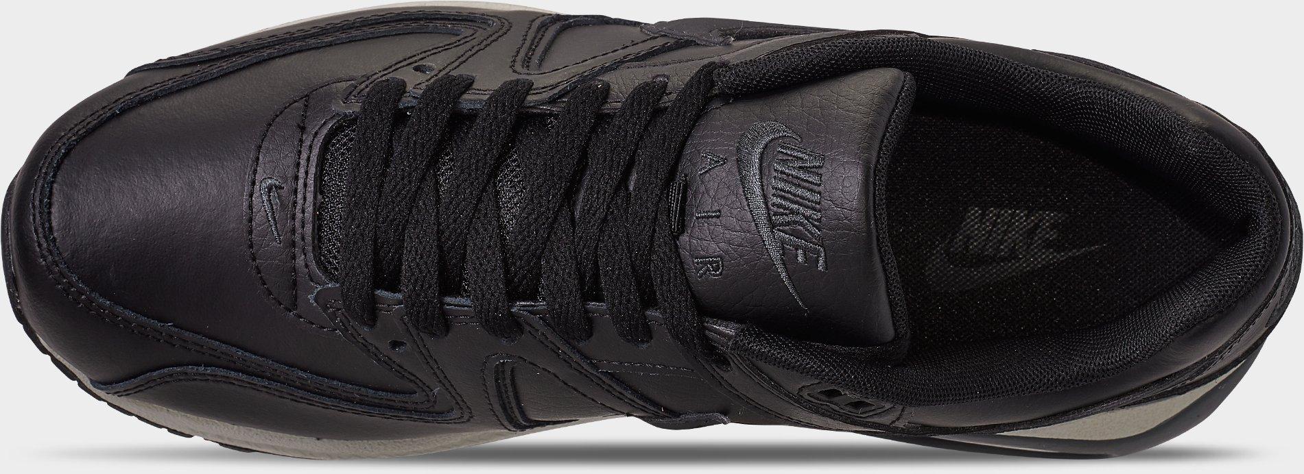 mens black leather casual shoes