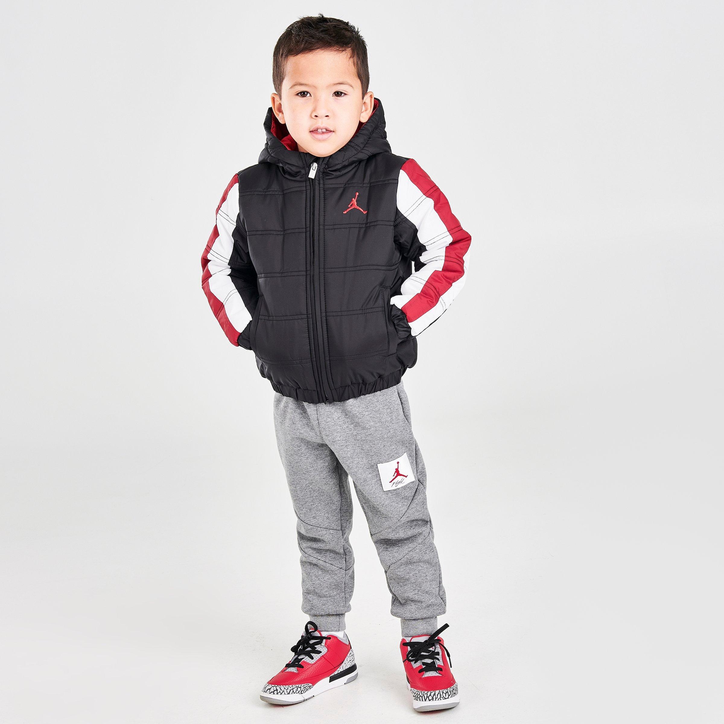 toddler black puffer jacket