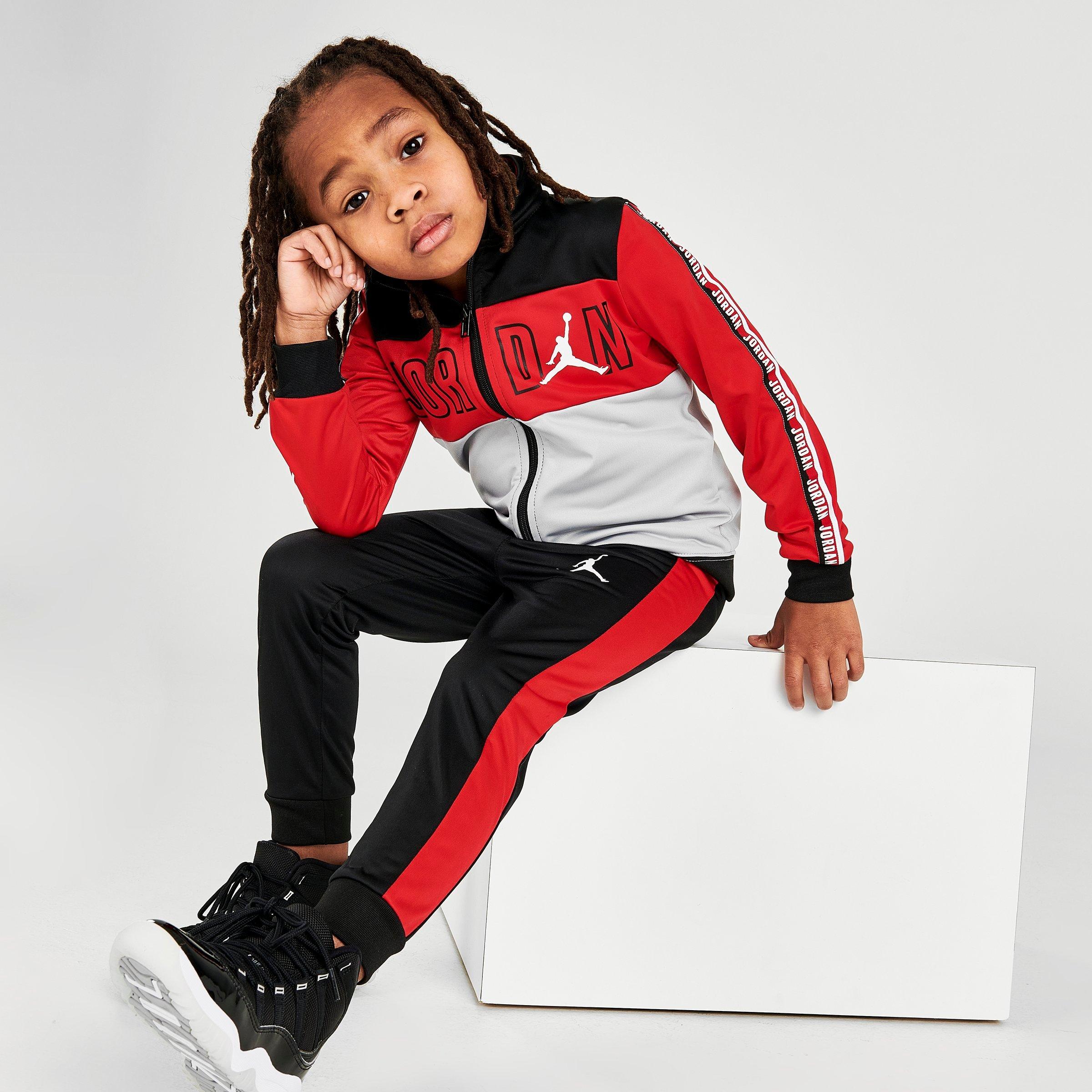 boys black jogging suit