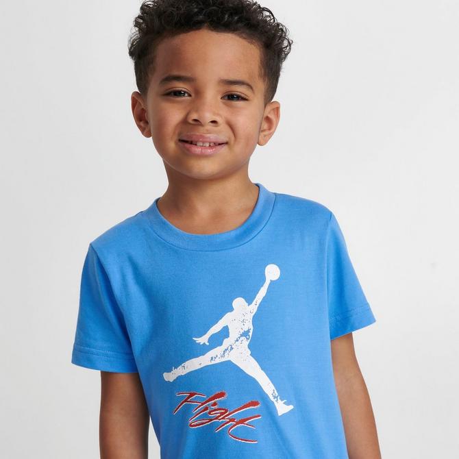 Kids' Toddler Jordan Jumpman Flight T-Shirt and Cargo Shorts Set| Line