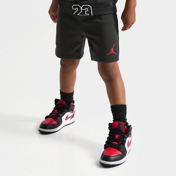 Kids Toddler Jordan Allover Print T Shirt And Shorts Set