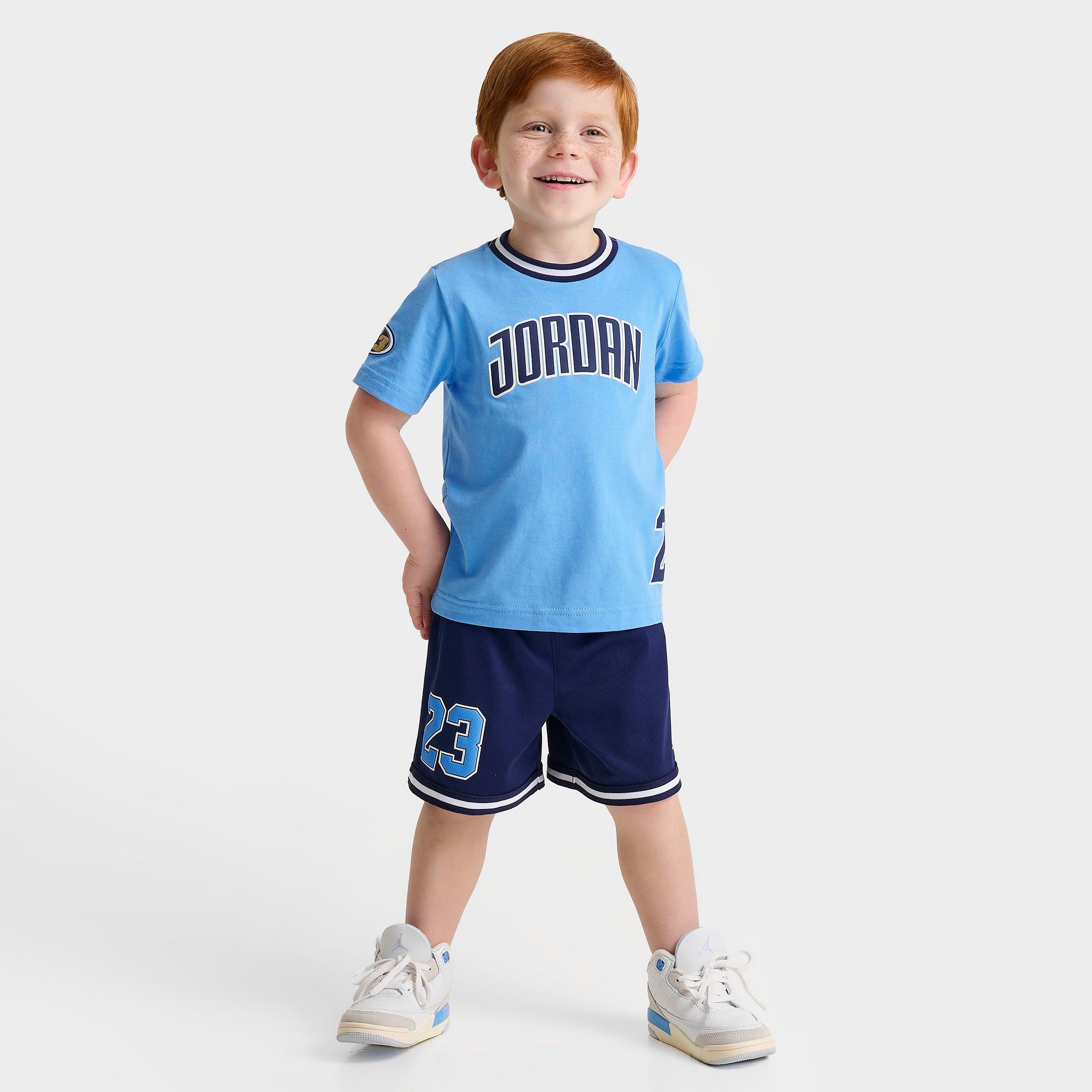 Kids' Toddler Jordan Playoff T-Shirt and Mesh Shorts Set
