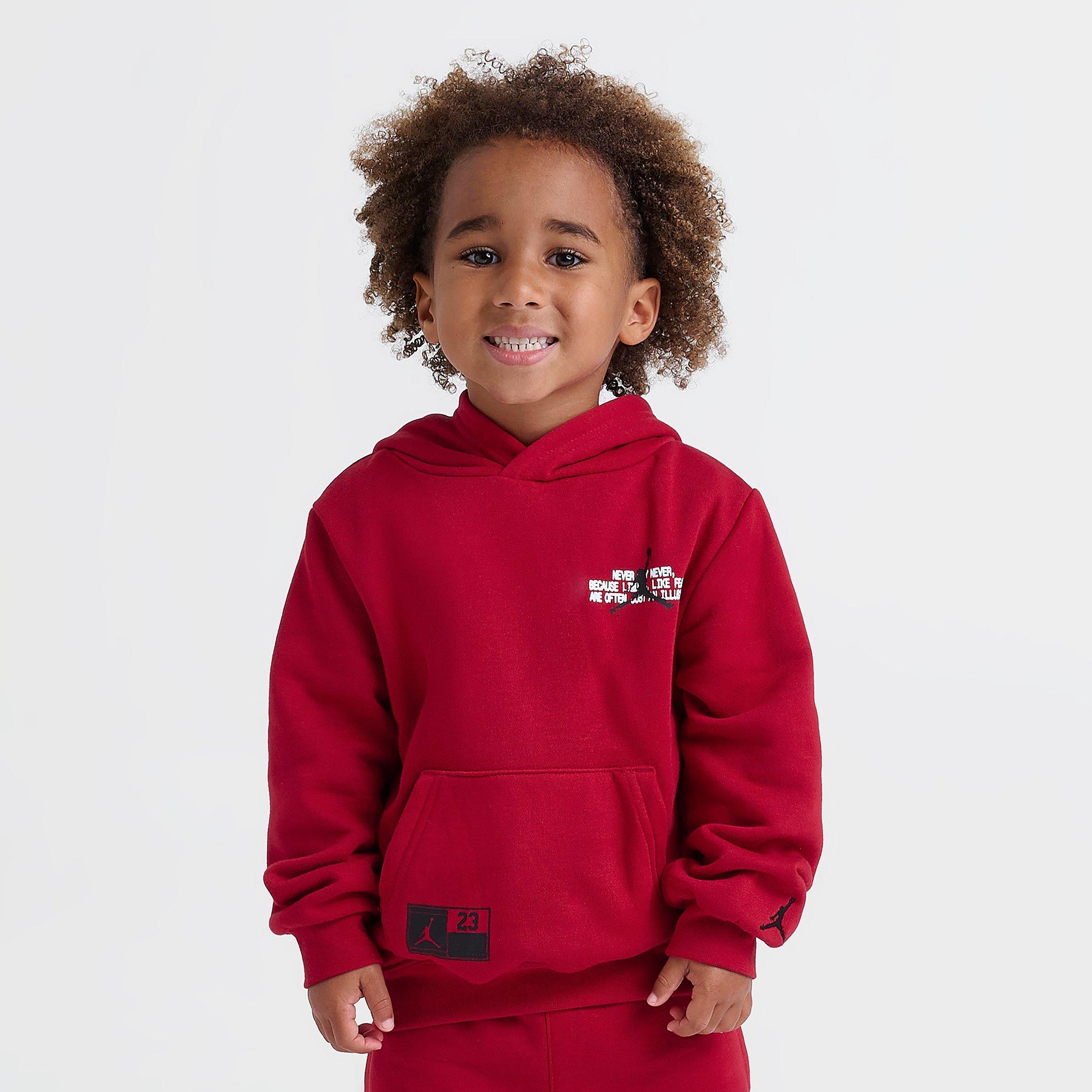 Kids' Toddler Jordan Jumpman Stamp Pullover Hoodie and Jogger Pants Set