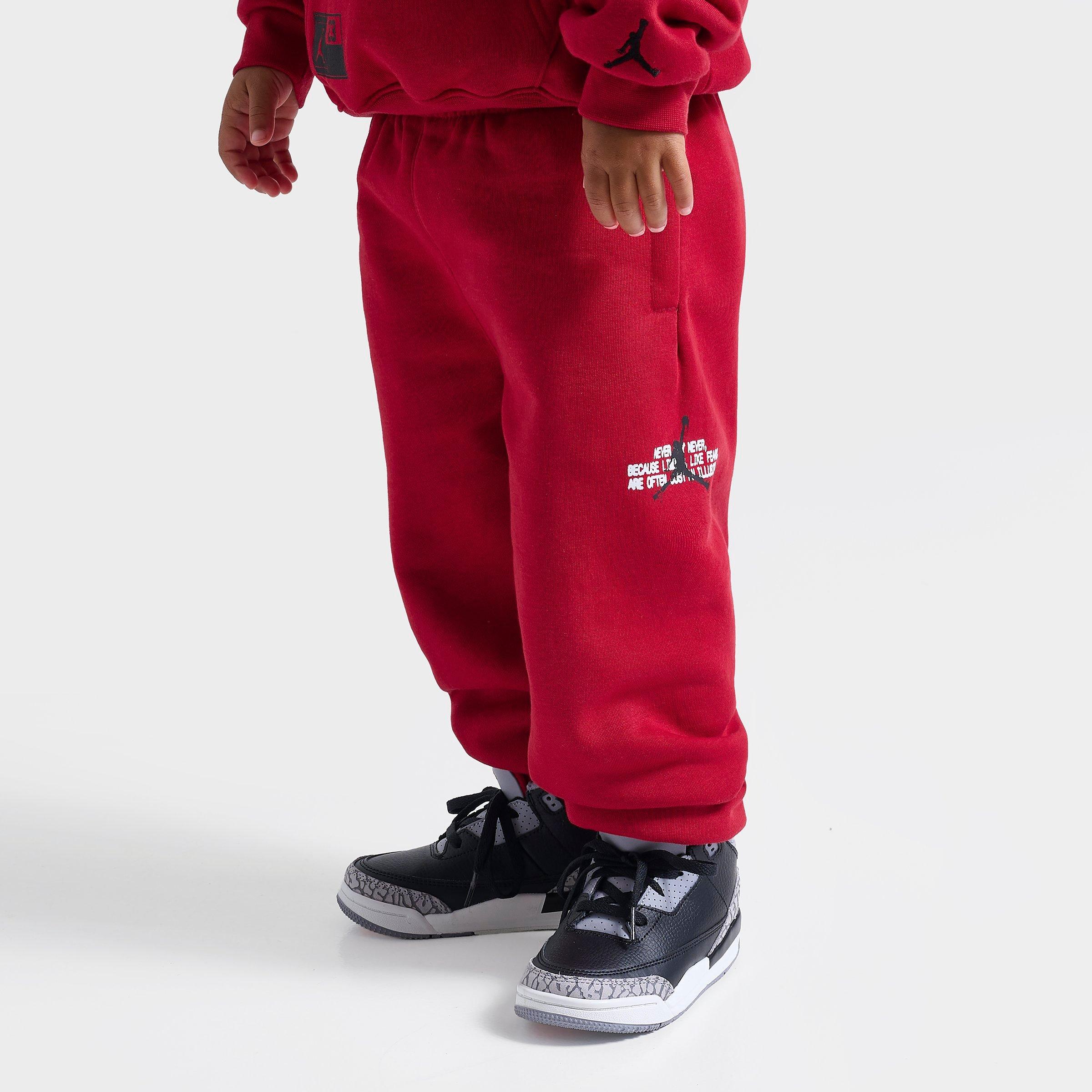 Kids' Toddler Jordan Jumpman Stamp Pullover Hoodie and Jogger Pants Set