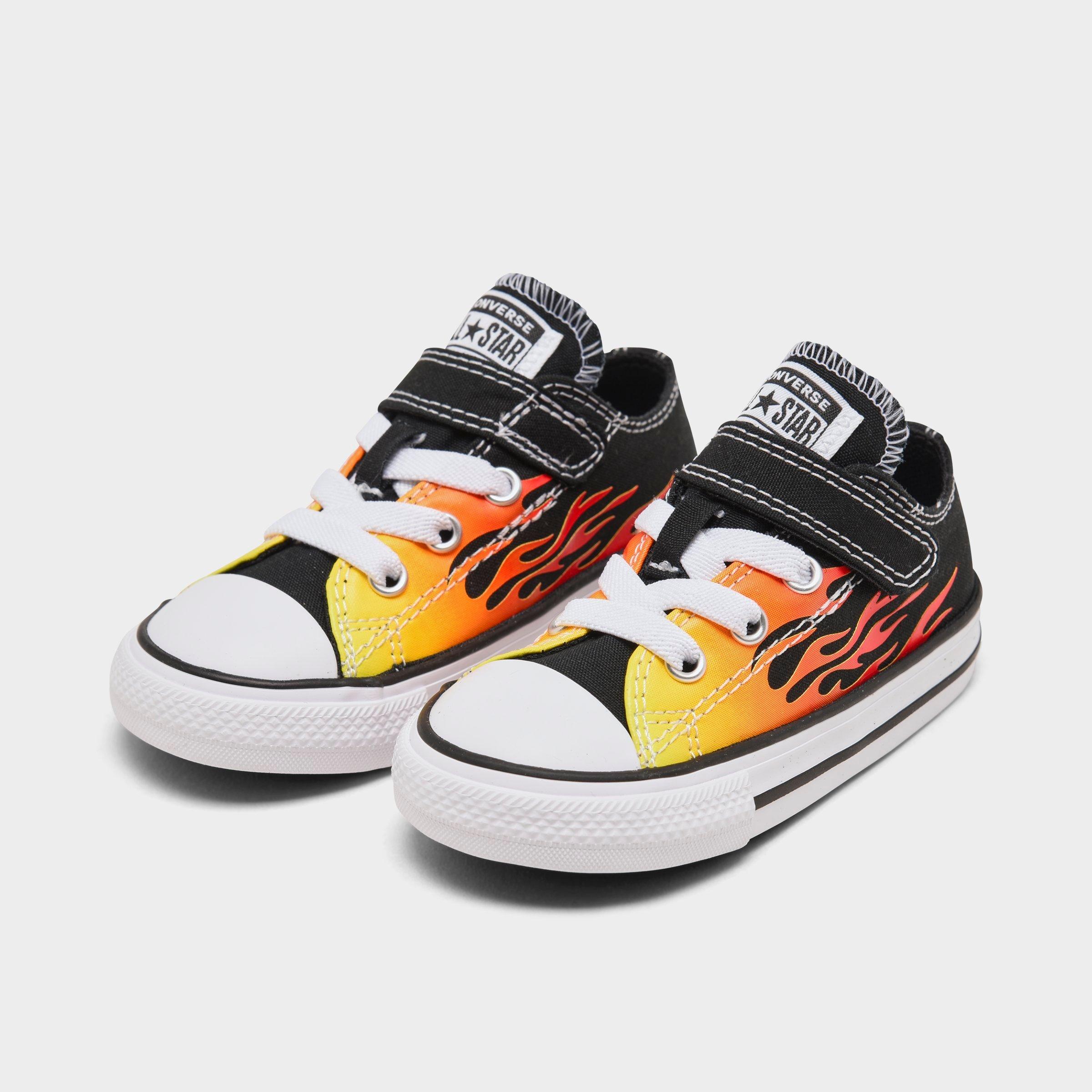 converse flame shoes