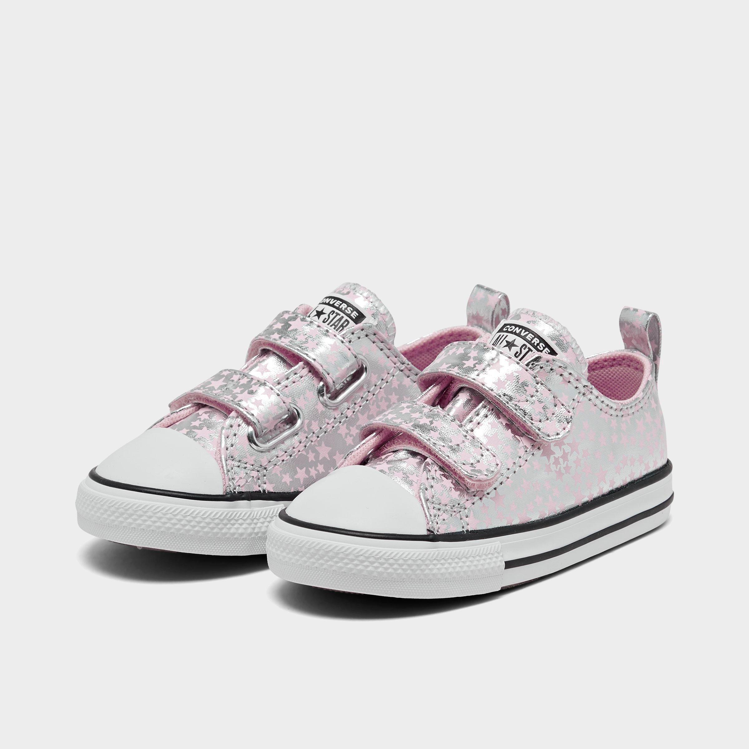 silver converse toddler