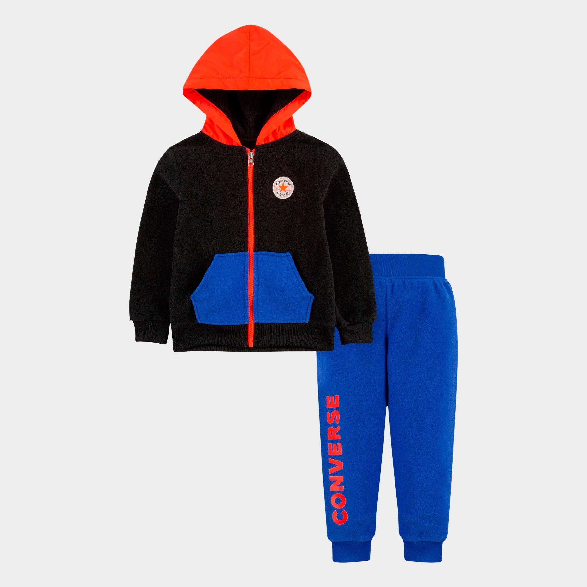 champion heritage hoodie and jogger set infant