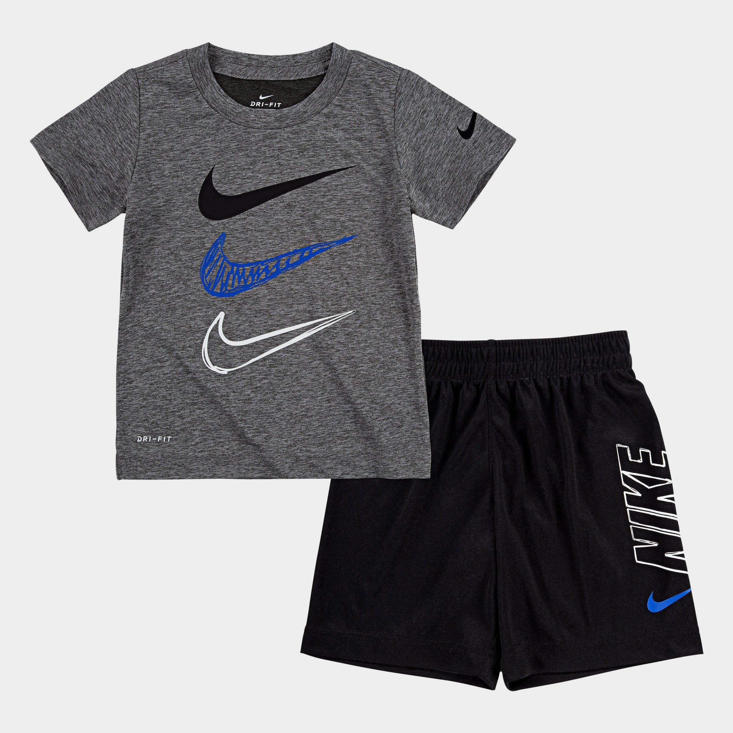 nike short sets for toddlers