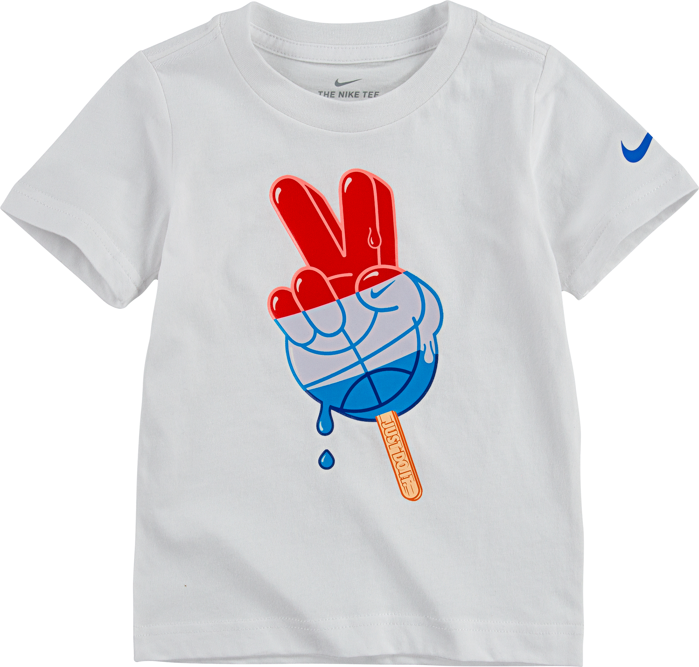 nike red and blue shirt
