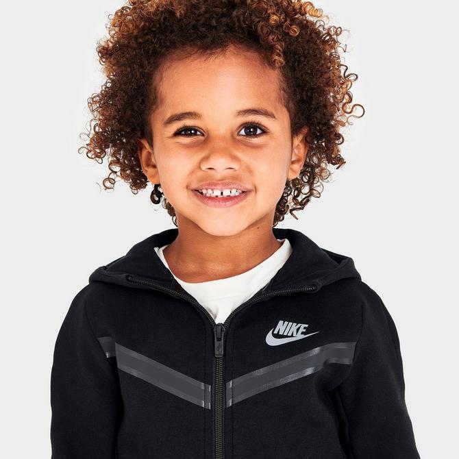 Girls' Toddler Nike Sportswear Tech Fleece Full-Zip Hoodie and Jogger Pants  Set