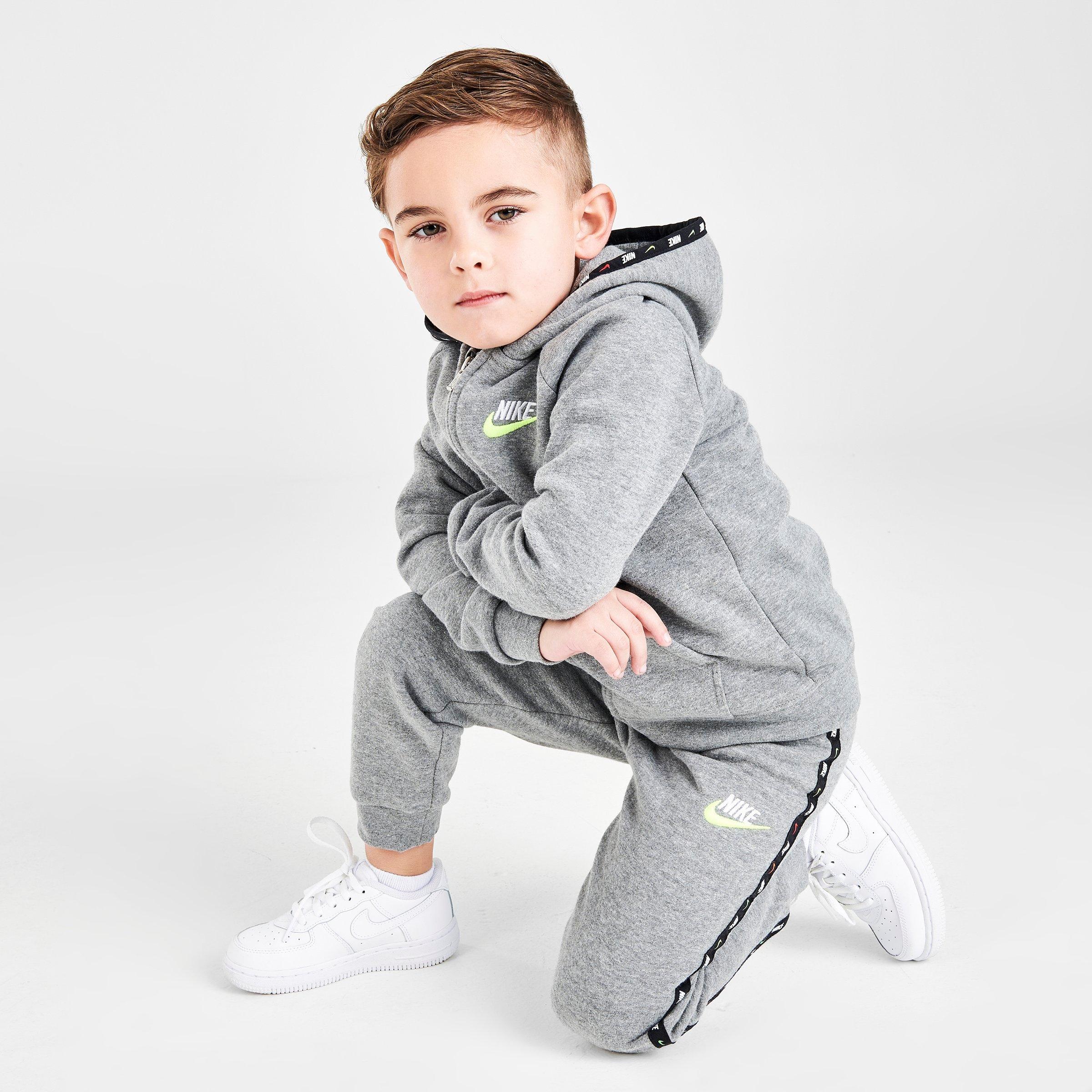 toddler boy nike zip hoodie & jogger pants set