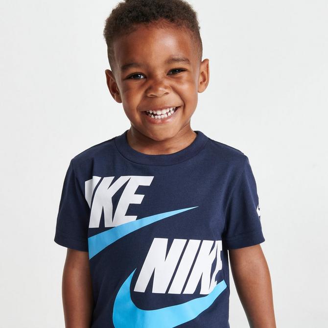 Boys' Toddler Nike HBR T-Shirt and French Terry Cargo Shorts Set