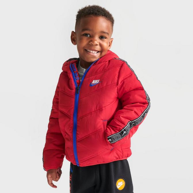 Kids' Nike Futura Taped Puffer Jacket| Finish Line