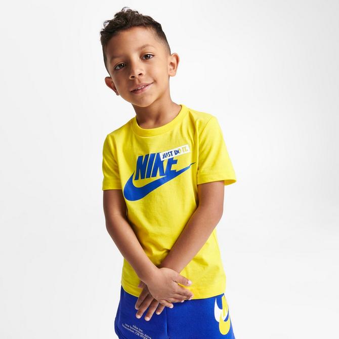 punto final barbería Preescolar Kids' Toddler Nike HBR Icon T-Shirt and Shorts Set| Finish Line