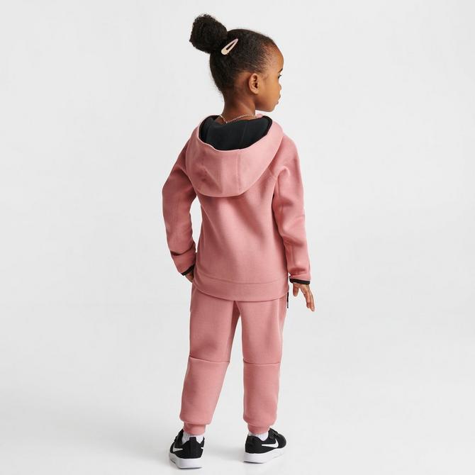 Girls' Toddler Nike Sportswear Tech Fleece Full-Zip Hoodie and