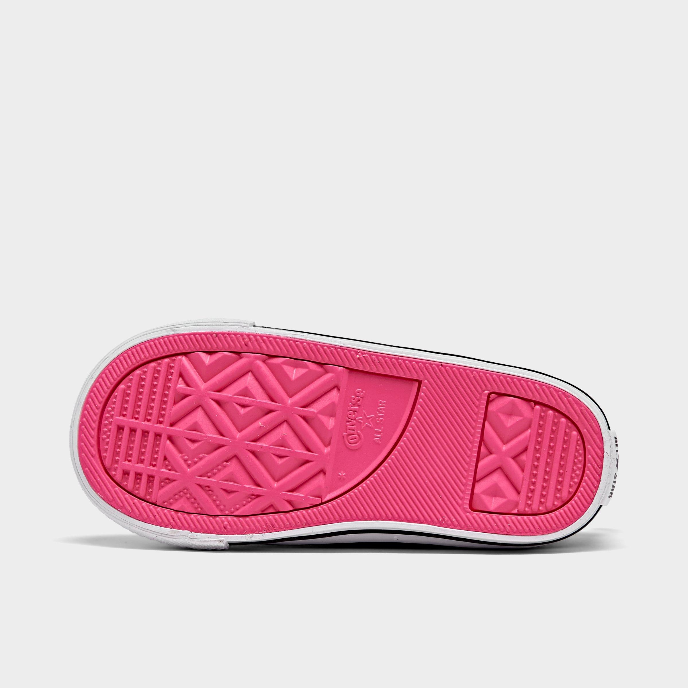 girls pink glitter converse
