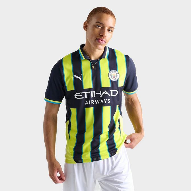 Men s Puma Manchester City 24 25 Away Replica Soccer Jersey