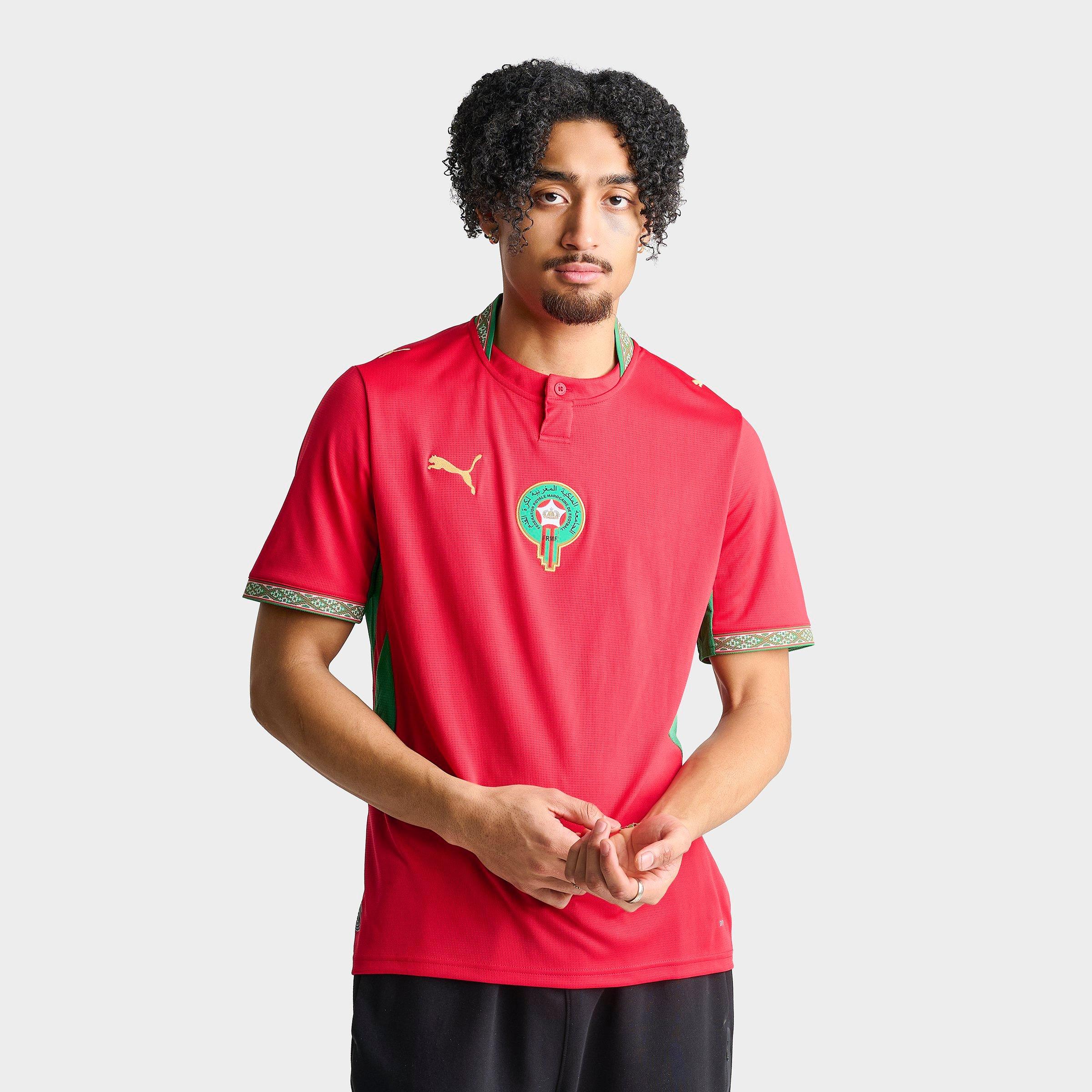 Men's Puma Morocco 2026 Home Replica Soccer Jersey | Finish Line