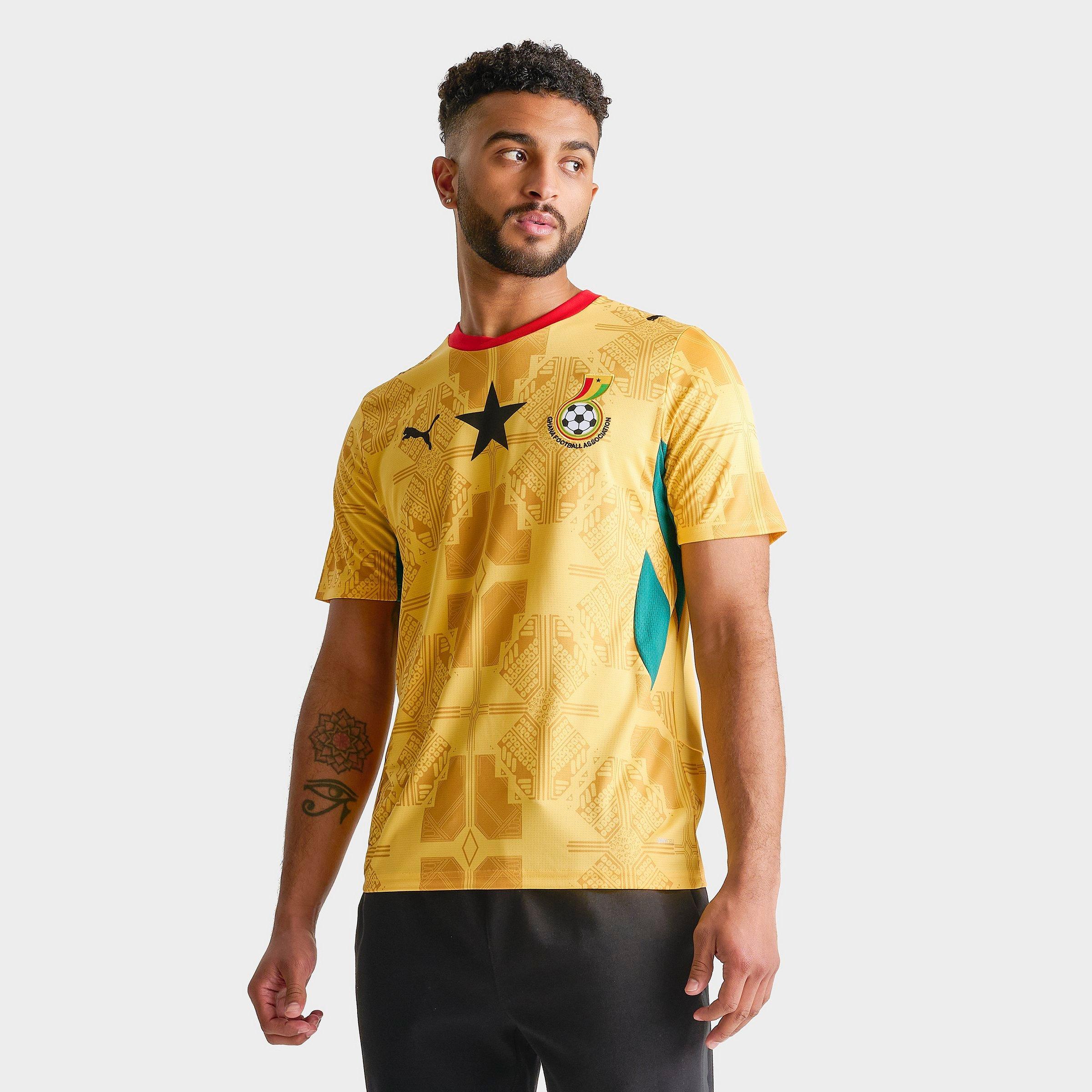 Men's Puma Ghana 2026 Away Replica Soccer Jersey | Finish Line