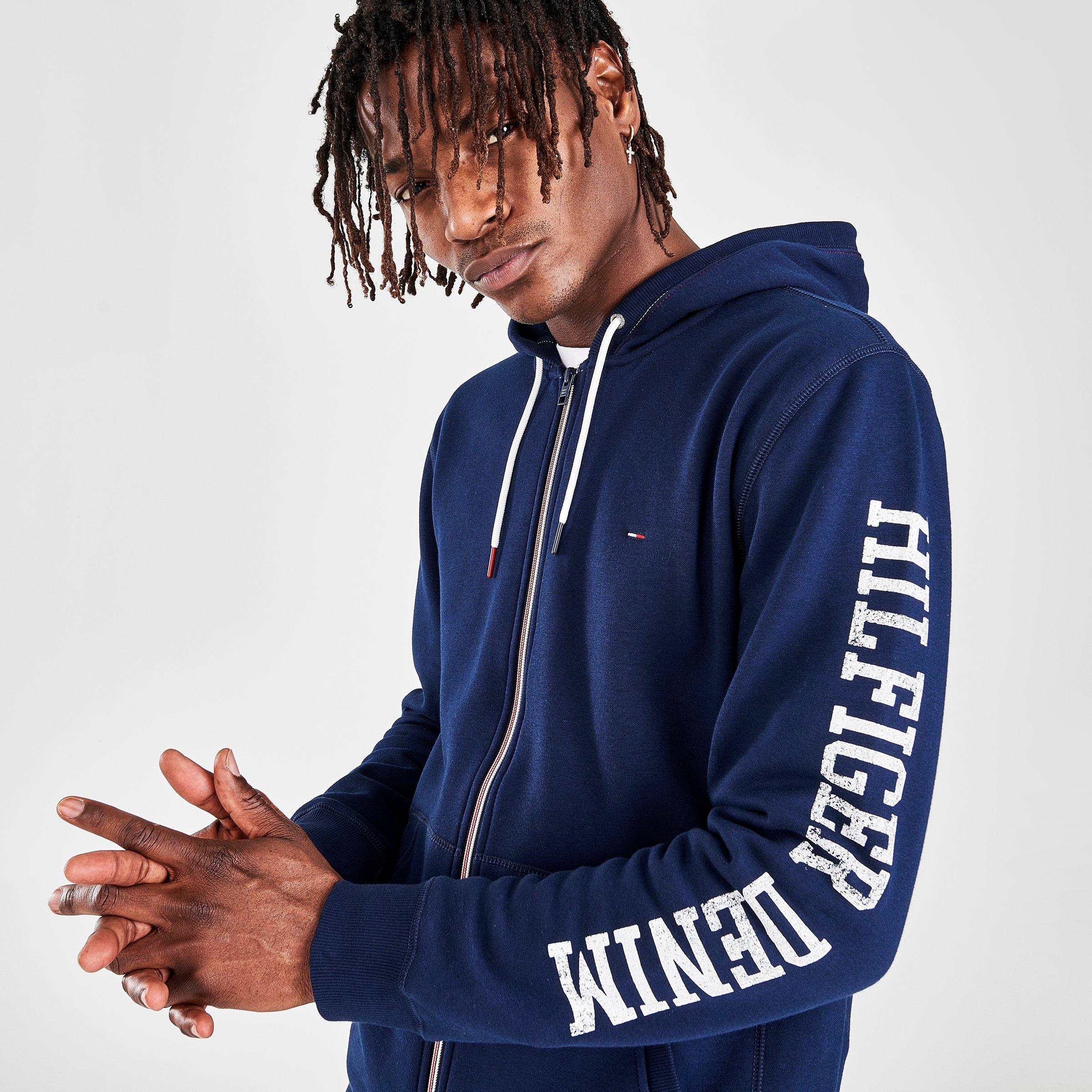 tommy hilfiger full zip hoodie