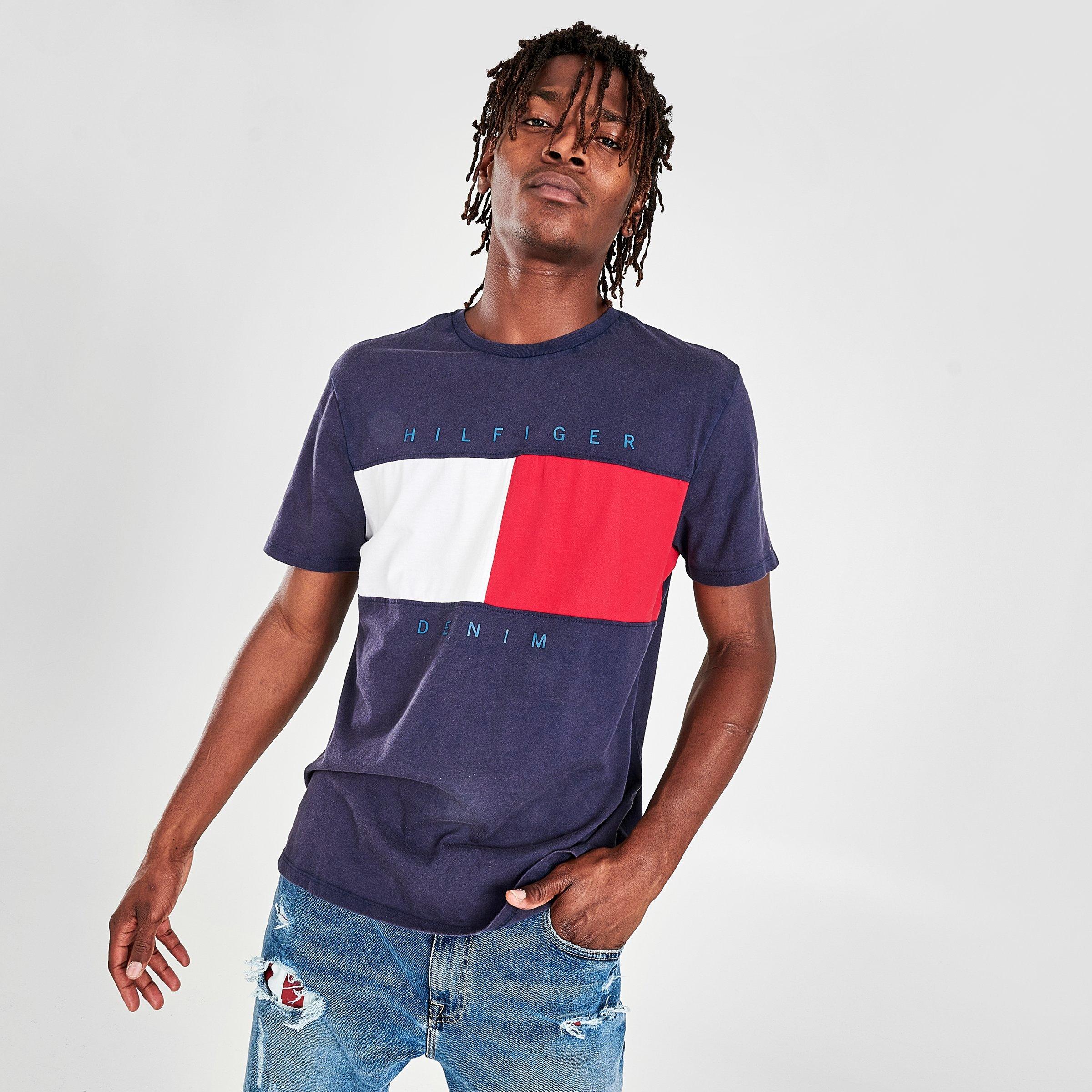 tommy jeans flag t shirt
